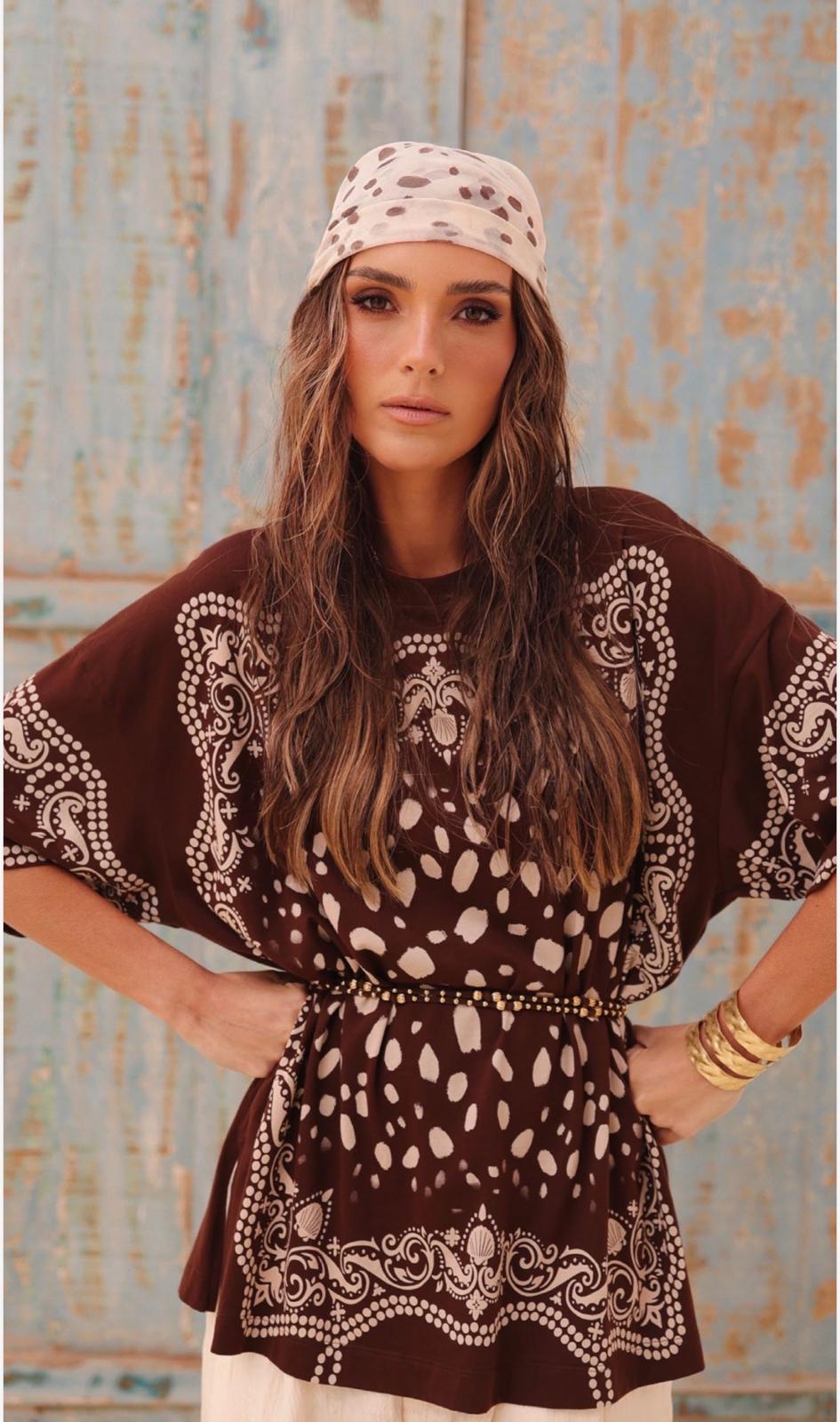 Cocoa Bohemian Tunic