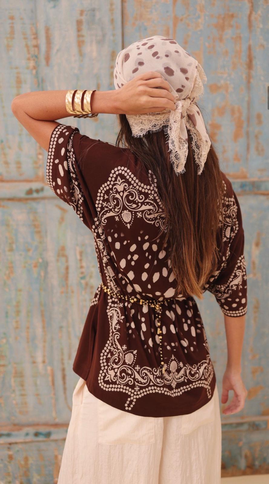 Cocoa Bohemian Tunic