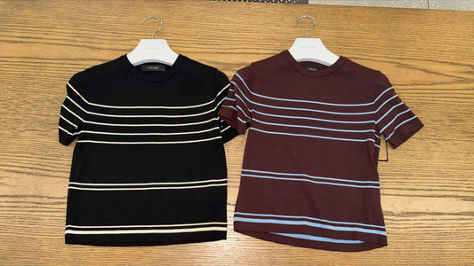 Paris Stripe Knit Top