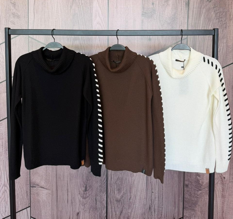 Signature Stripe Knit Sweater