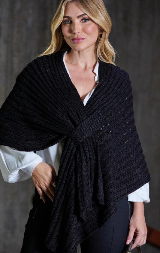 Livia Knit Wrap Top