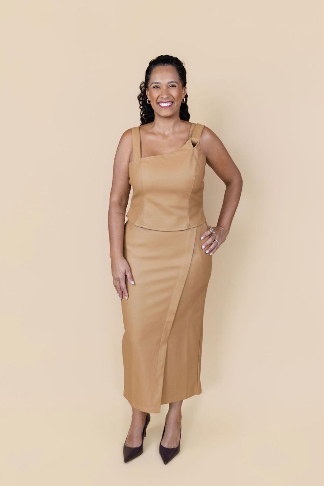 Nicole Luxe Faux Leather Set